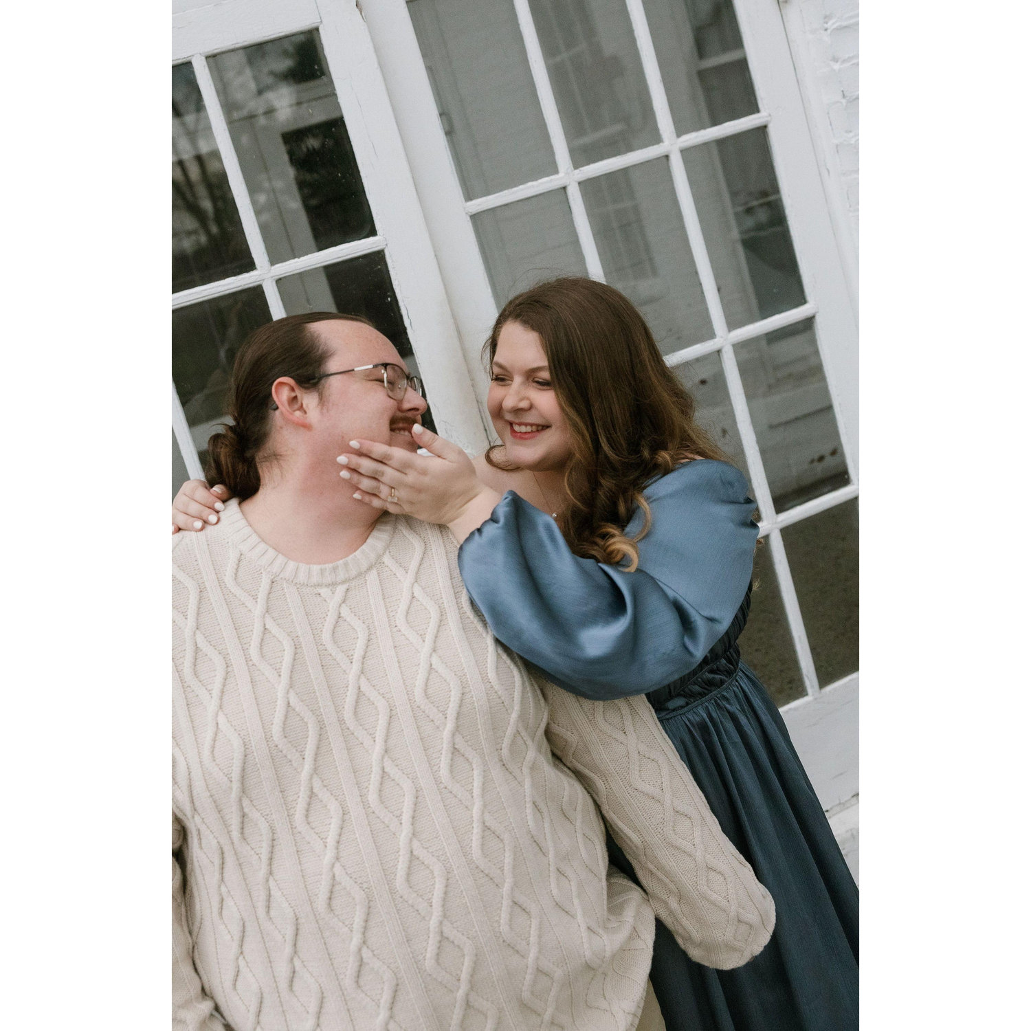A few photos from our engagement photo session in March 2024