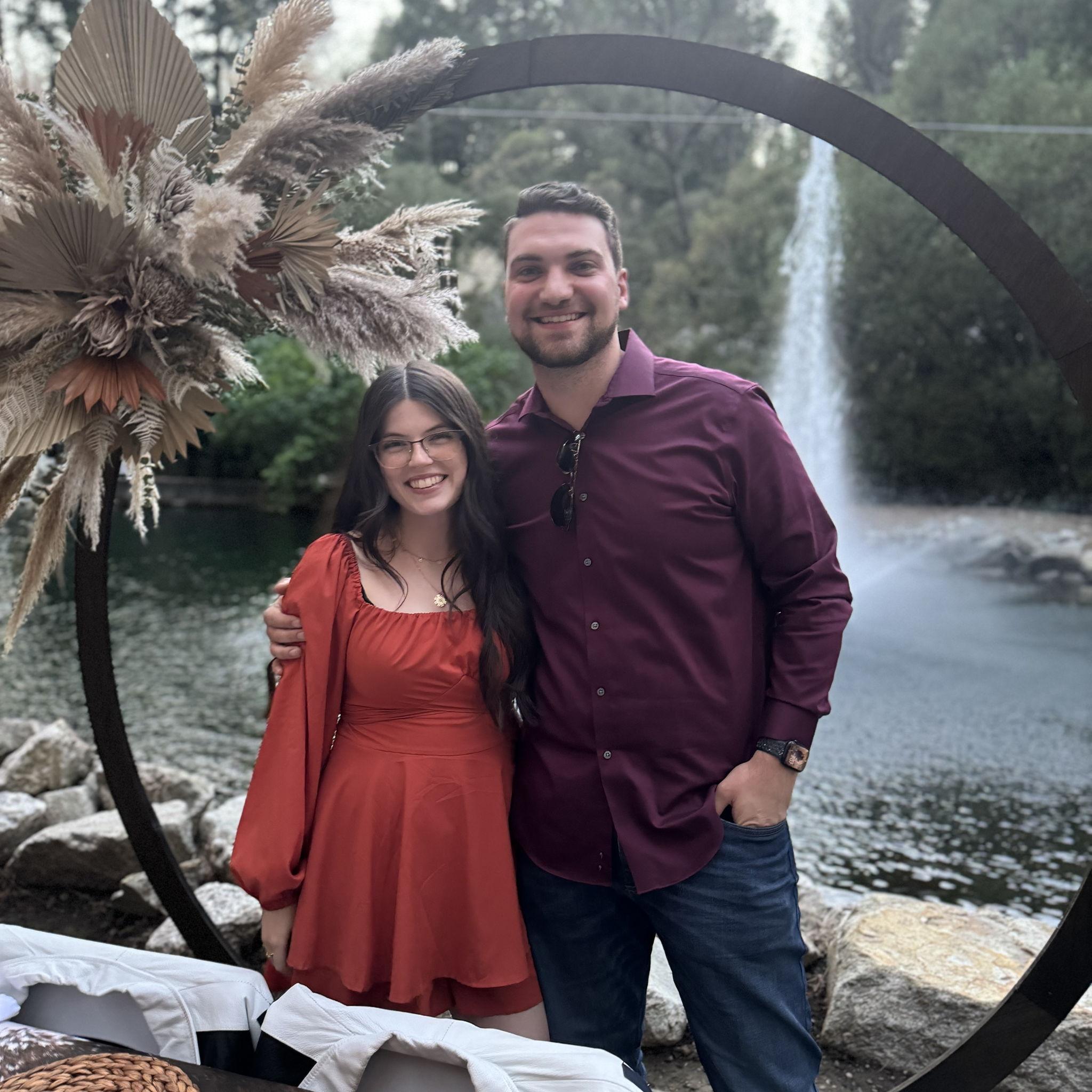 At our friends' wedding! 09/2023