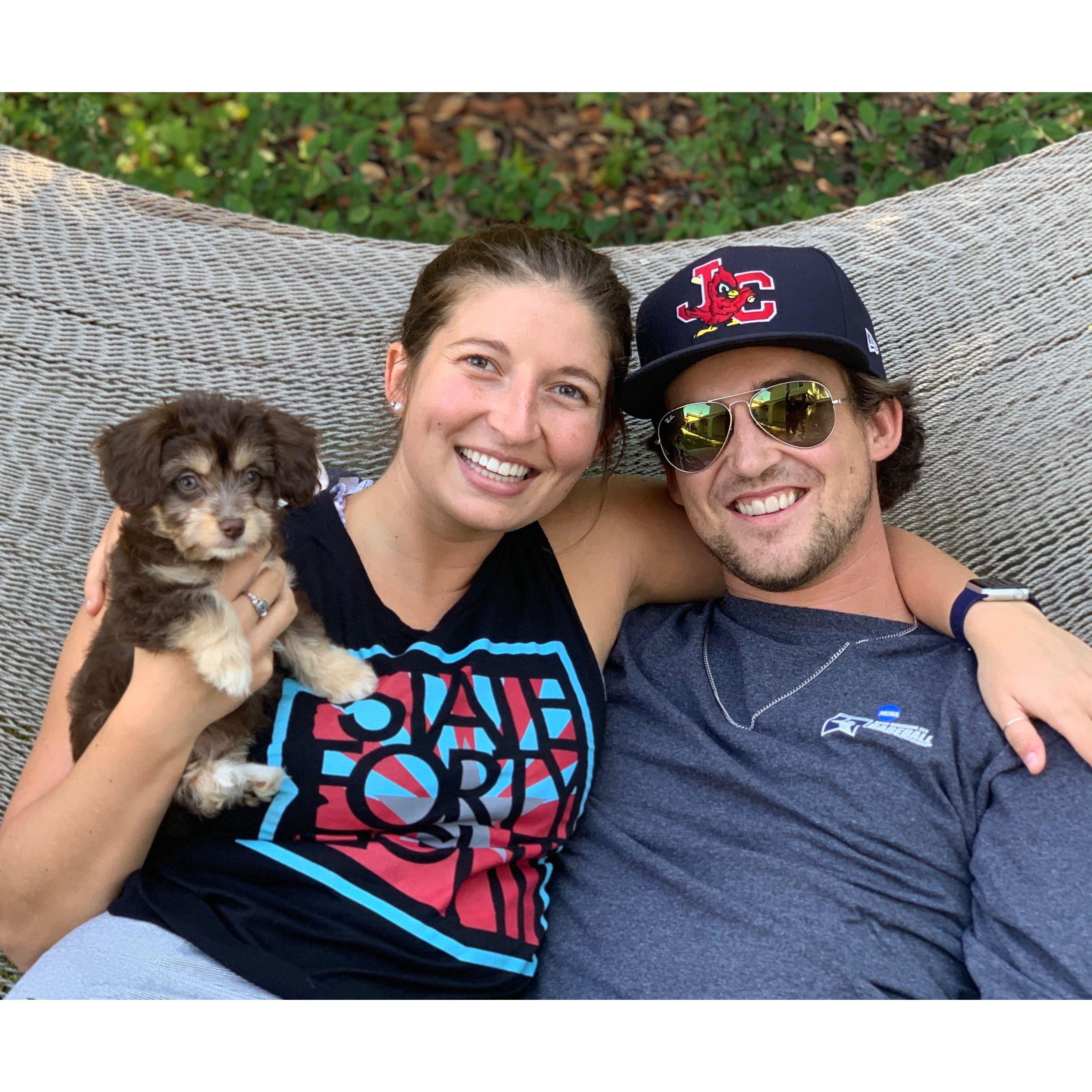 The first weekend we had Maizy