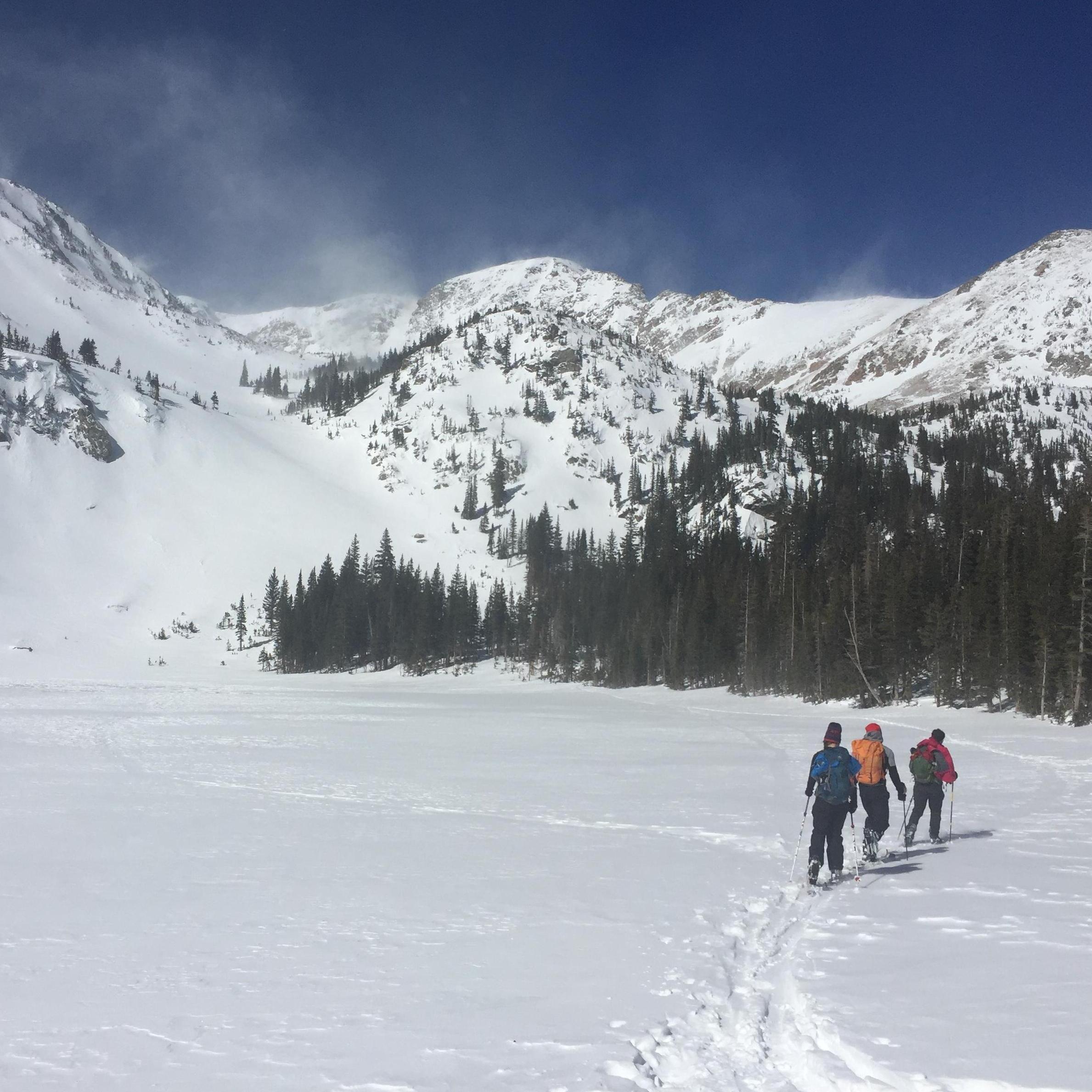 Snowshoeing in Nederland, CO
