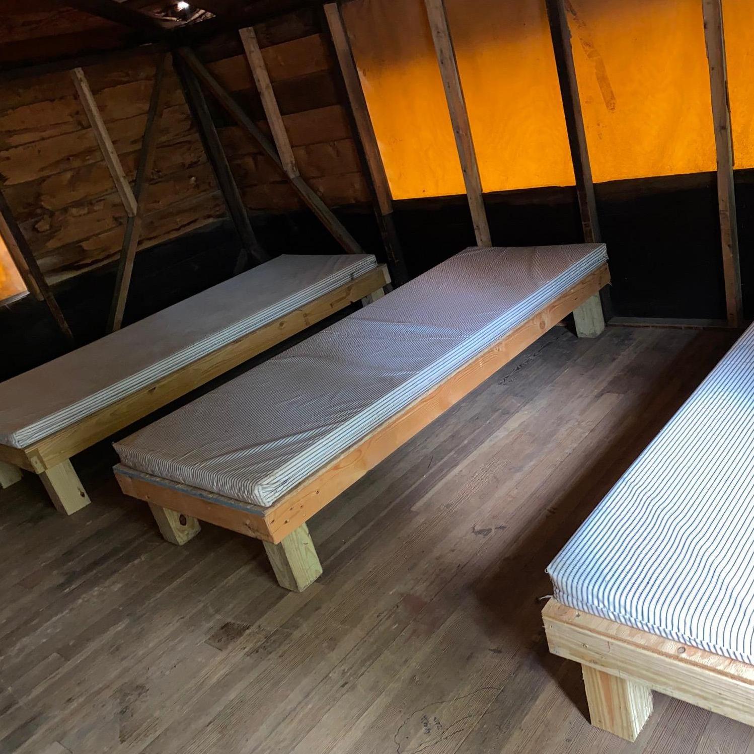 Cabin set up