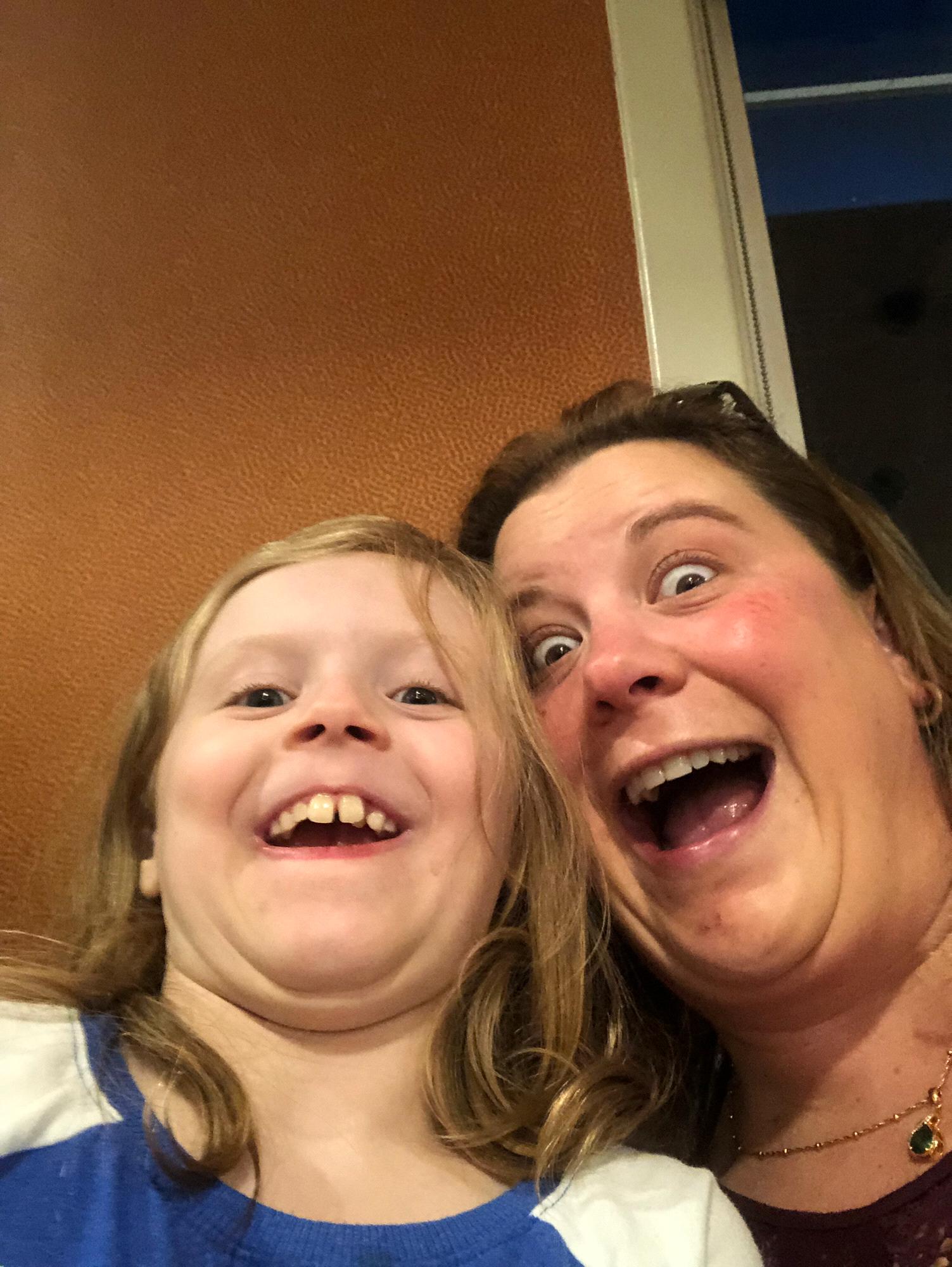 Jennasis and I being goofy