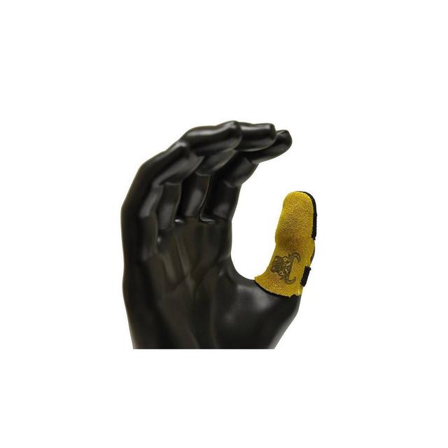 Cowhide Leather Thumb Guard - Large - Yellow - G & F