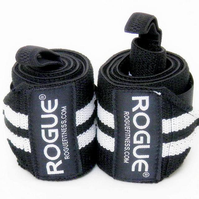 Rogue Fitness Wrist Wraps | Available in Multiple Colors (Black/White, 18")