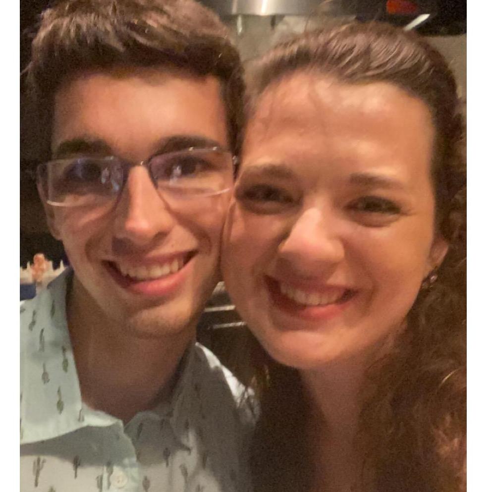 Photo from our One Year Anniversary dinner at the Hibachi Grill