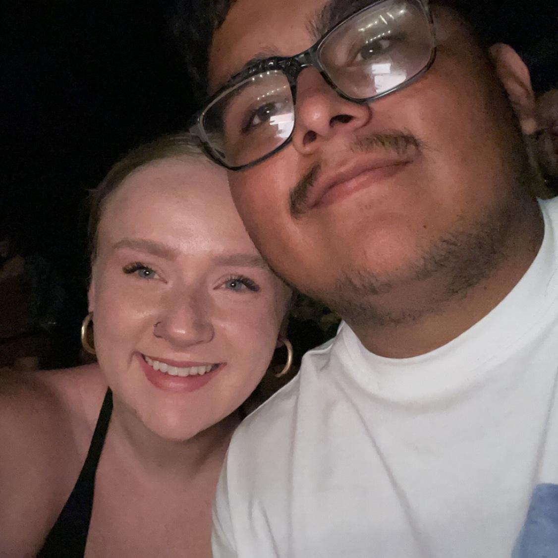 Once again us at another concert