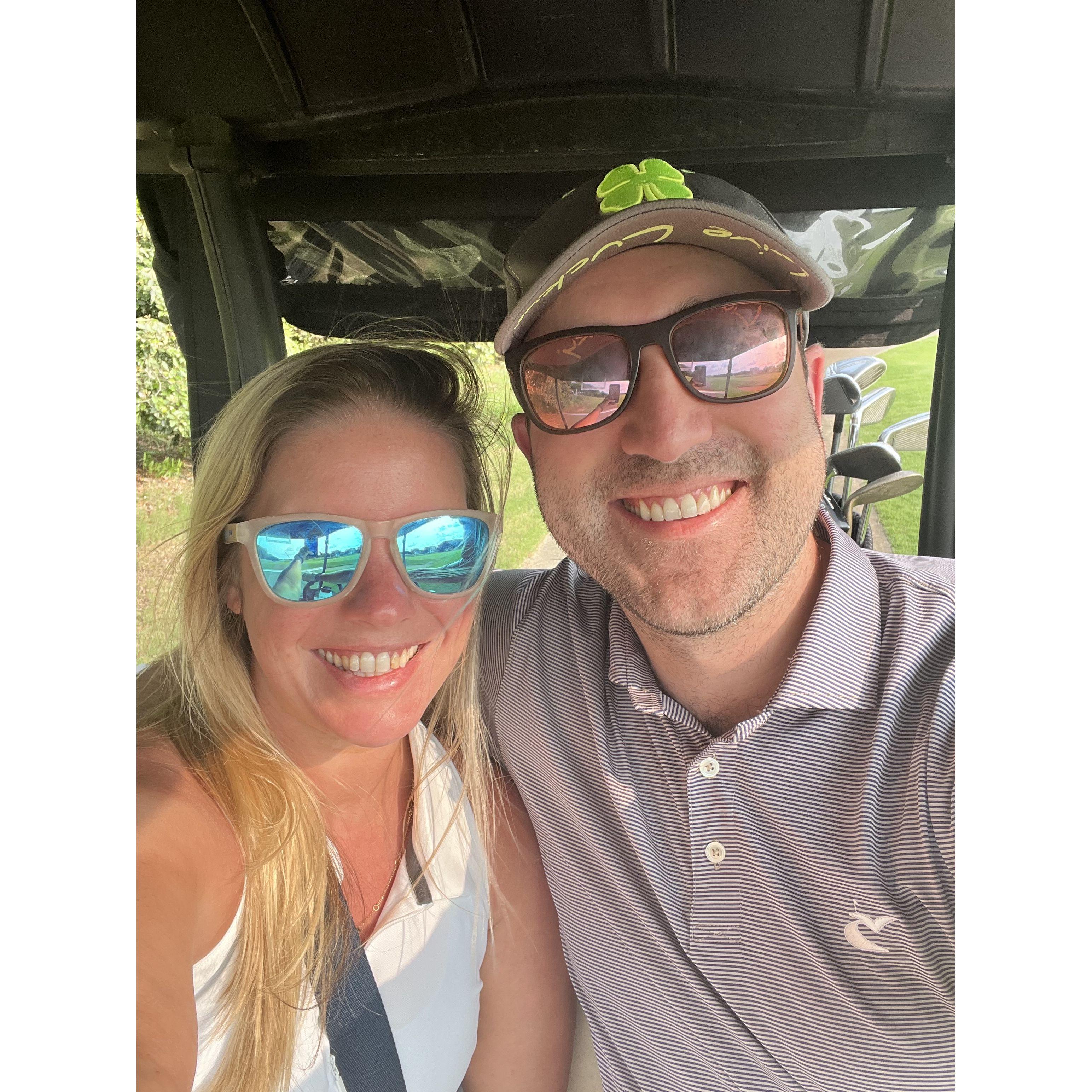 First golf outing in OBX
