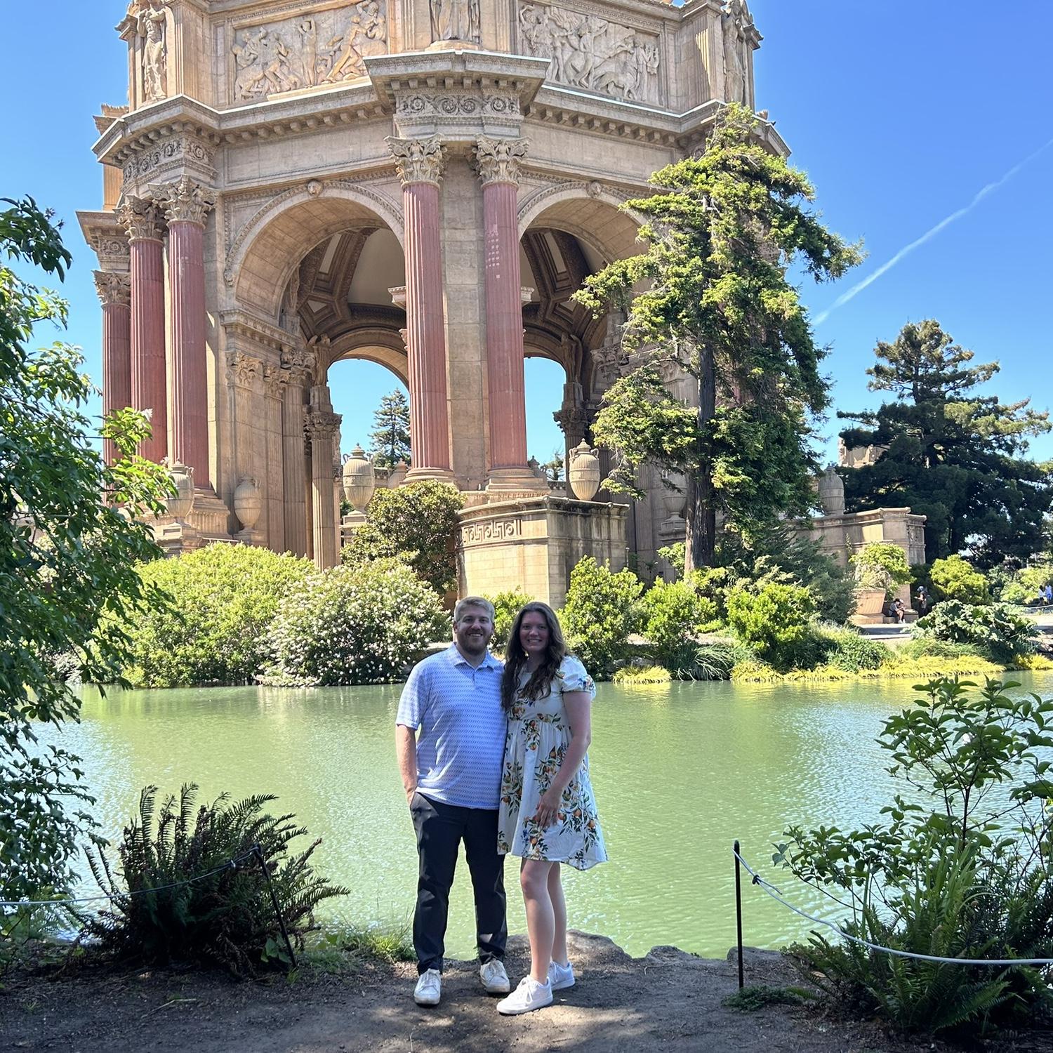 This was part of our day in San Francisco!