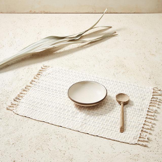Panalito Placemat in Cream -- Minna