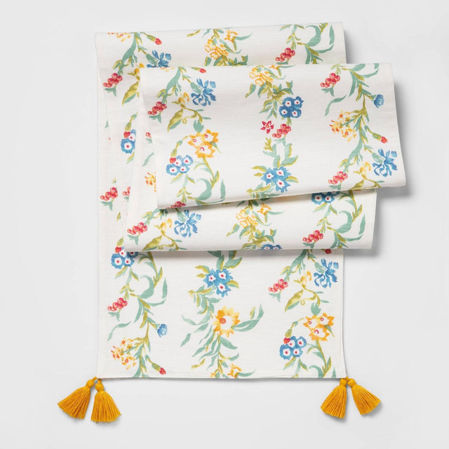 14"x108" Floral Table Runner Vine - Opalhouse™