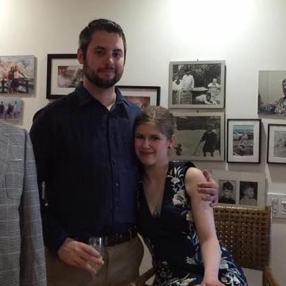 Taken at Andrew's "congrats on snagging my daughter" party, thrown by Julia's mom