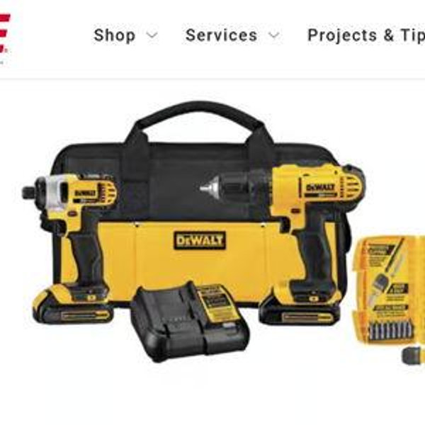 DeWalt Drill Set
