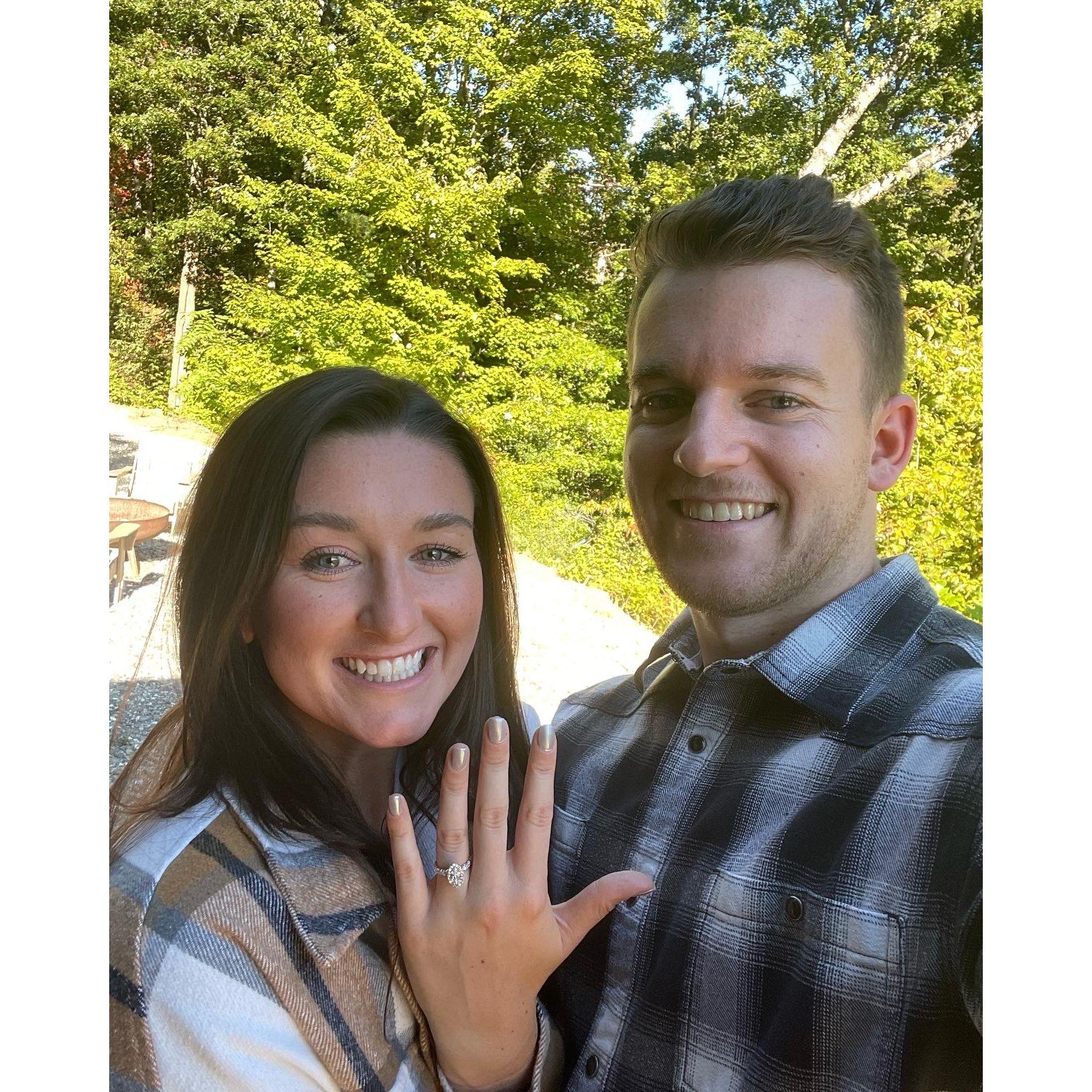 Our engagement in Bryson City, NC