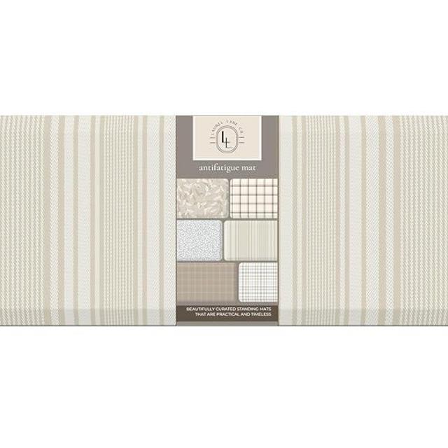 Anti Fatigue Mat by Laurel Lane Co. – Designer Anti Fatigue Mats for Kitchen Floor, Kitchen Mats for Floor, Desk Mat – Cushioned 0.75" Thick – Stain Resistant – Non-Skid Bottom – 20" x 60"