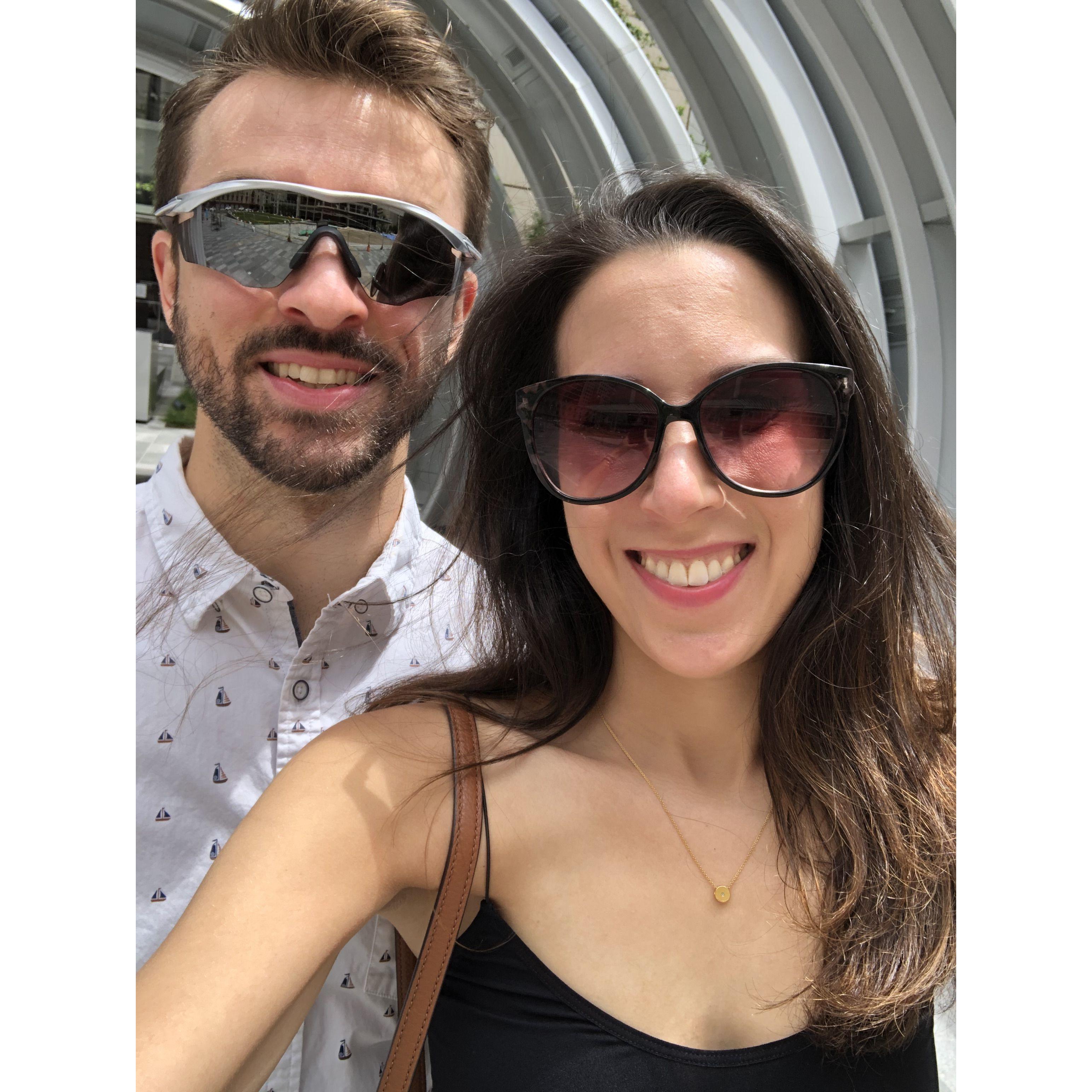 Back when Sarah would visit Alex in Dallas