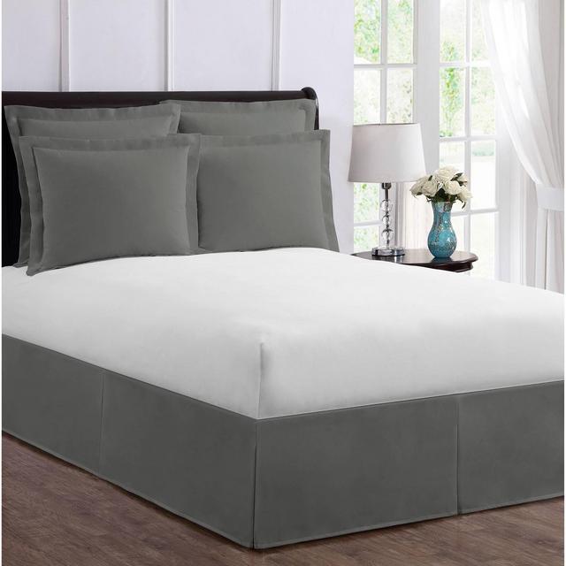 King Tailored Bedskirt Gray - Magic Skirt