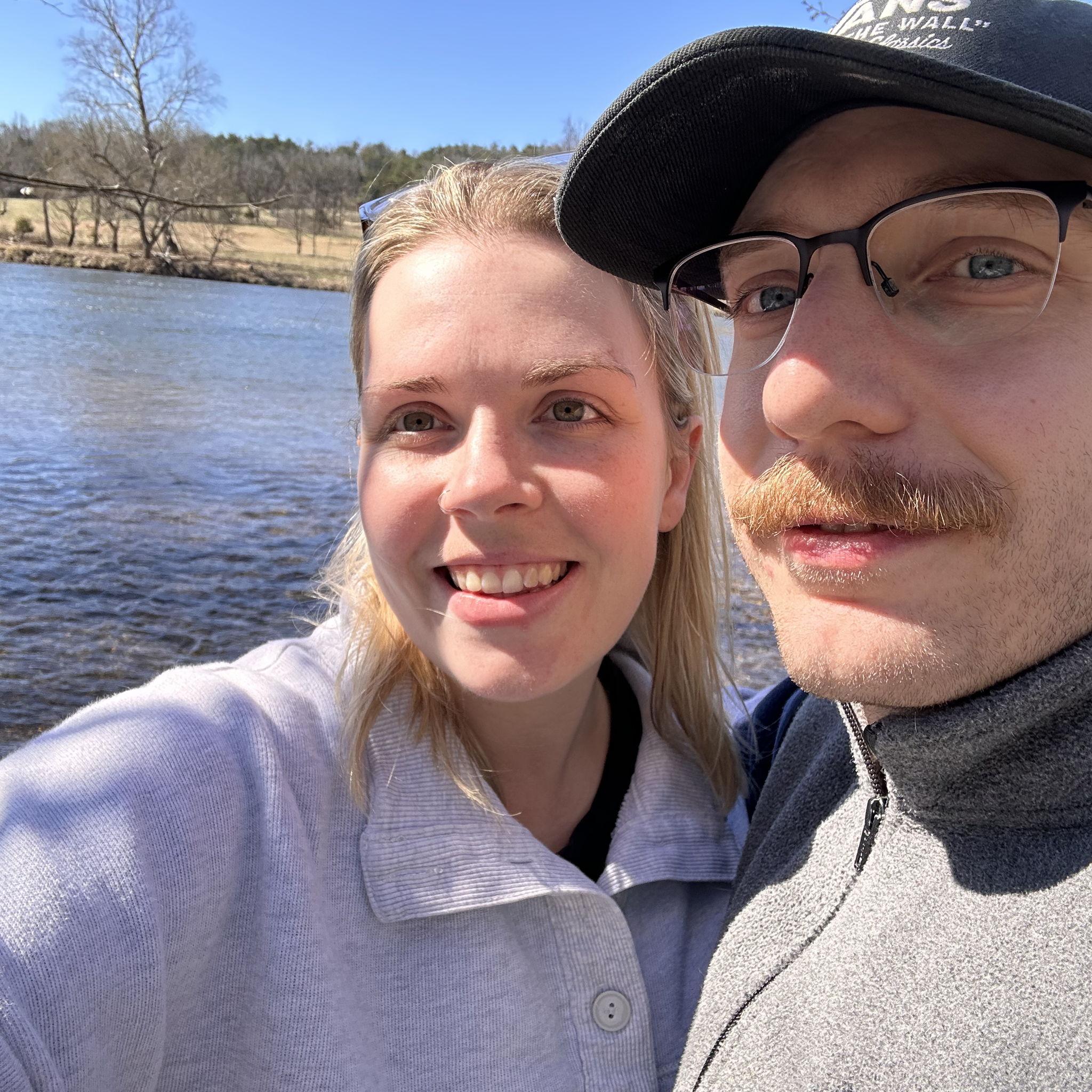 Exploring a state park in MD.