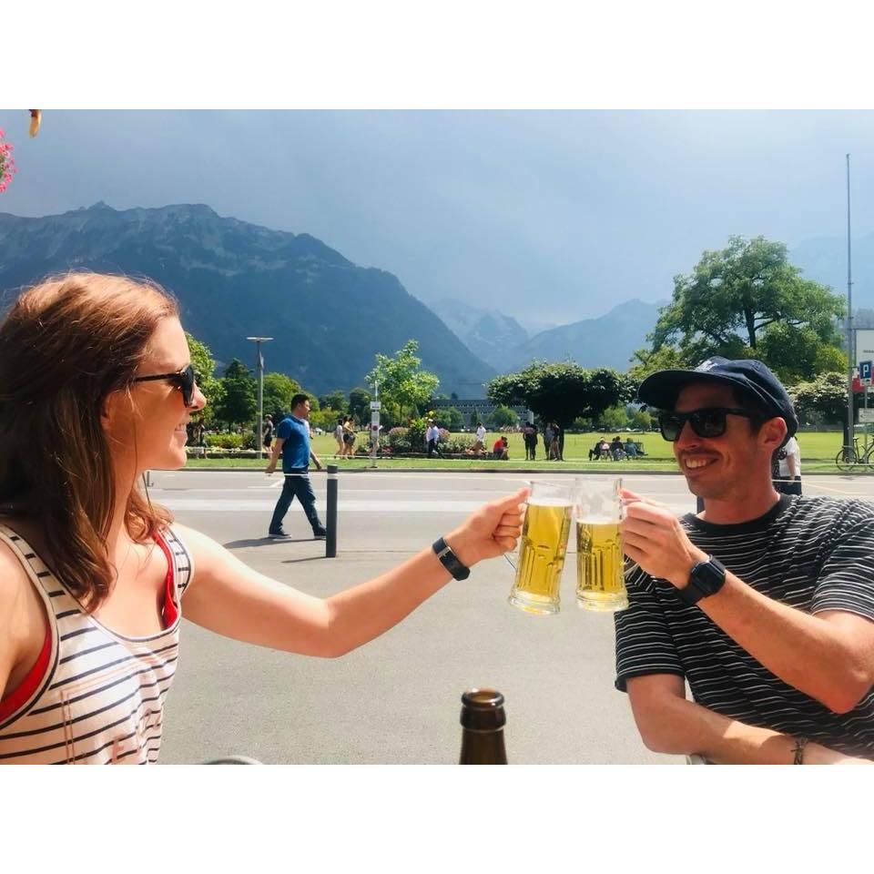 Beers in swizterland, August 2018.