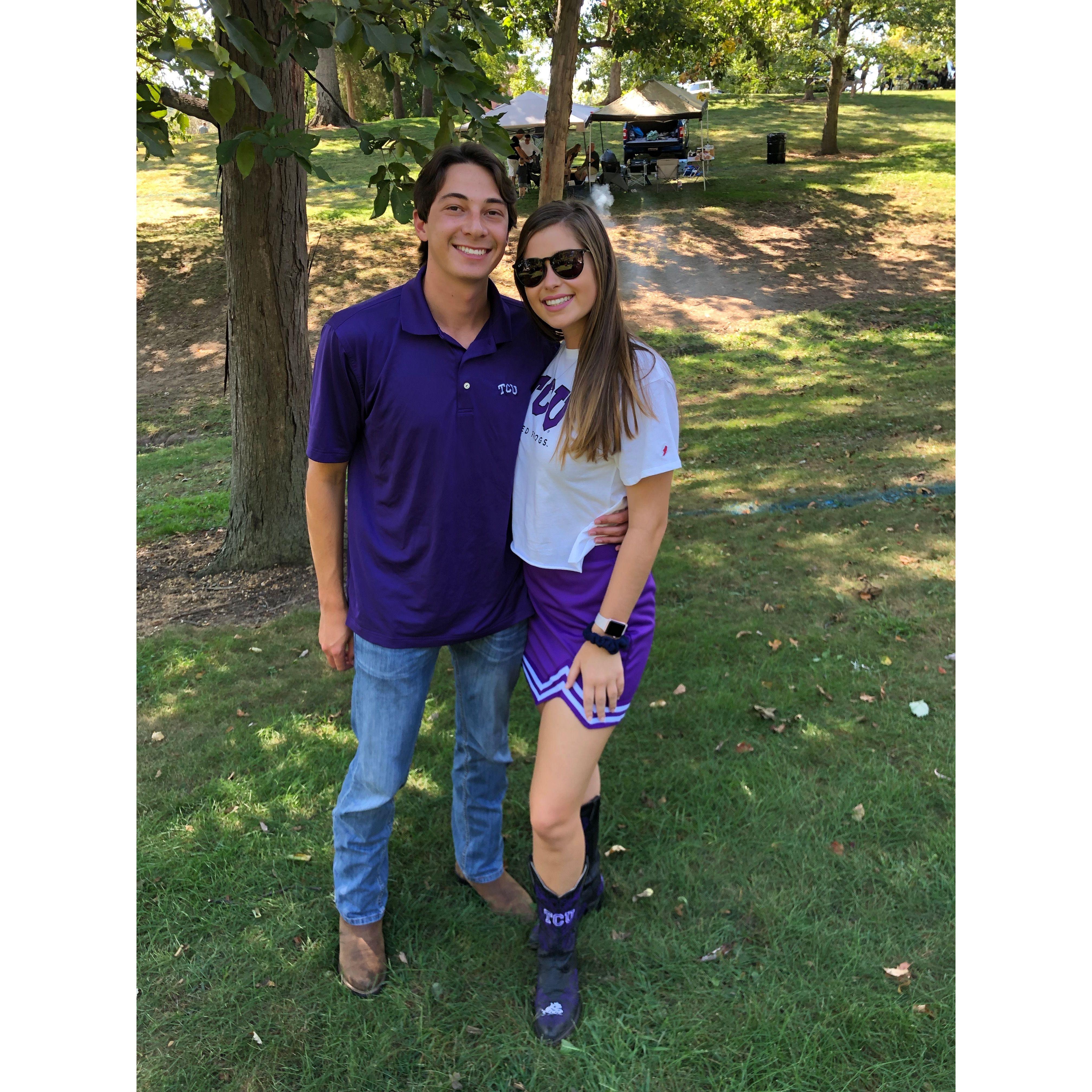 September 2019 - Purdue vs TCU game in Indiana.