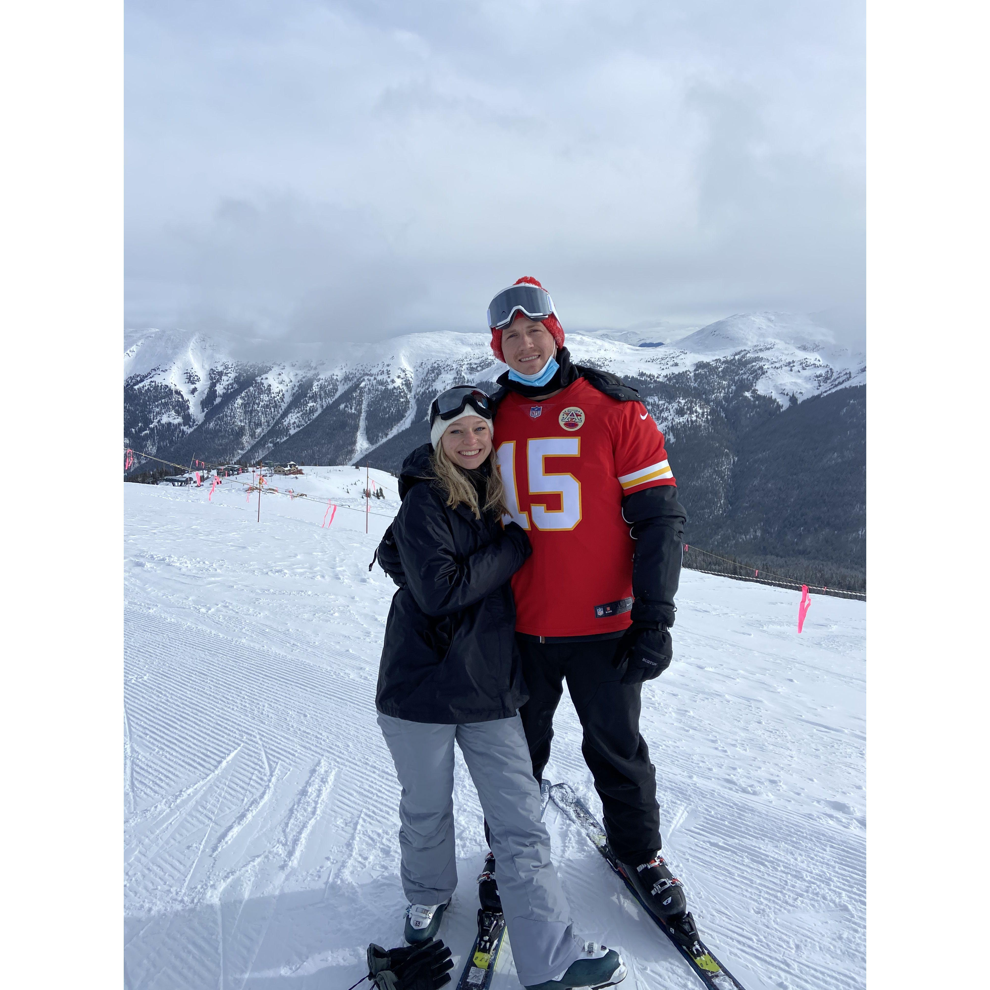 Second annual ski trip
