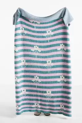 Cozy Knit Fable Throw Blanket