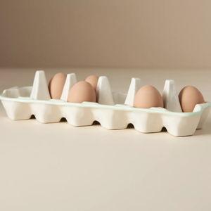 Linnea Stoneware Egg Crate