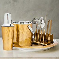 Godinger, Aztec 9-Piece Bar Tool Set | Zola