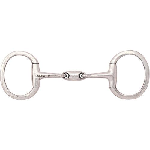 JP Korsteel Oval Mouth Eggbutt Snaffle Bit