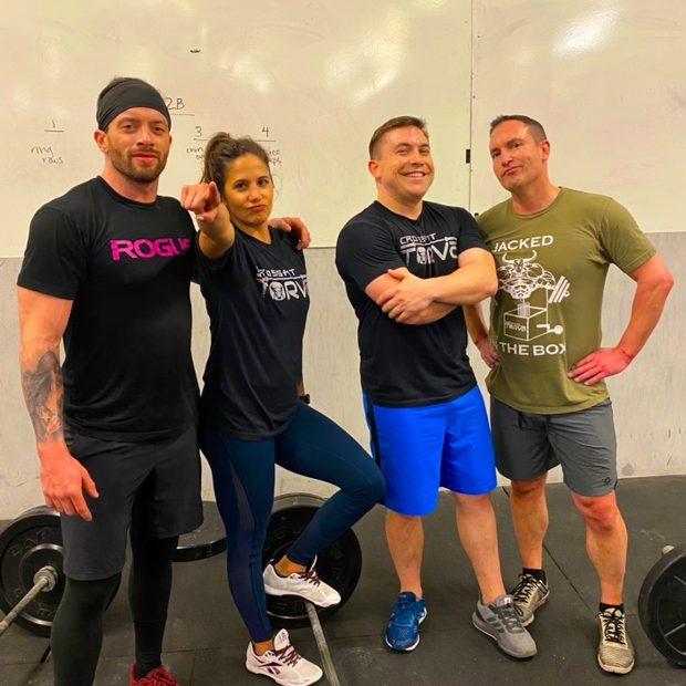 April 2019 - Not our first picture, but we met for the first time at CrossFit Torva in Carrollton, Texas. Carla was coaching a class Christiaan came to and continued to come... every time she coached.