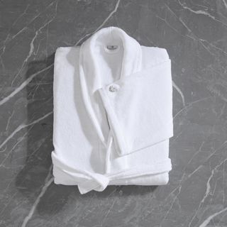 Egyptian Cotton Plush Bathrobe