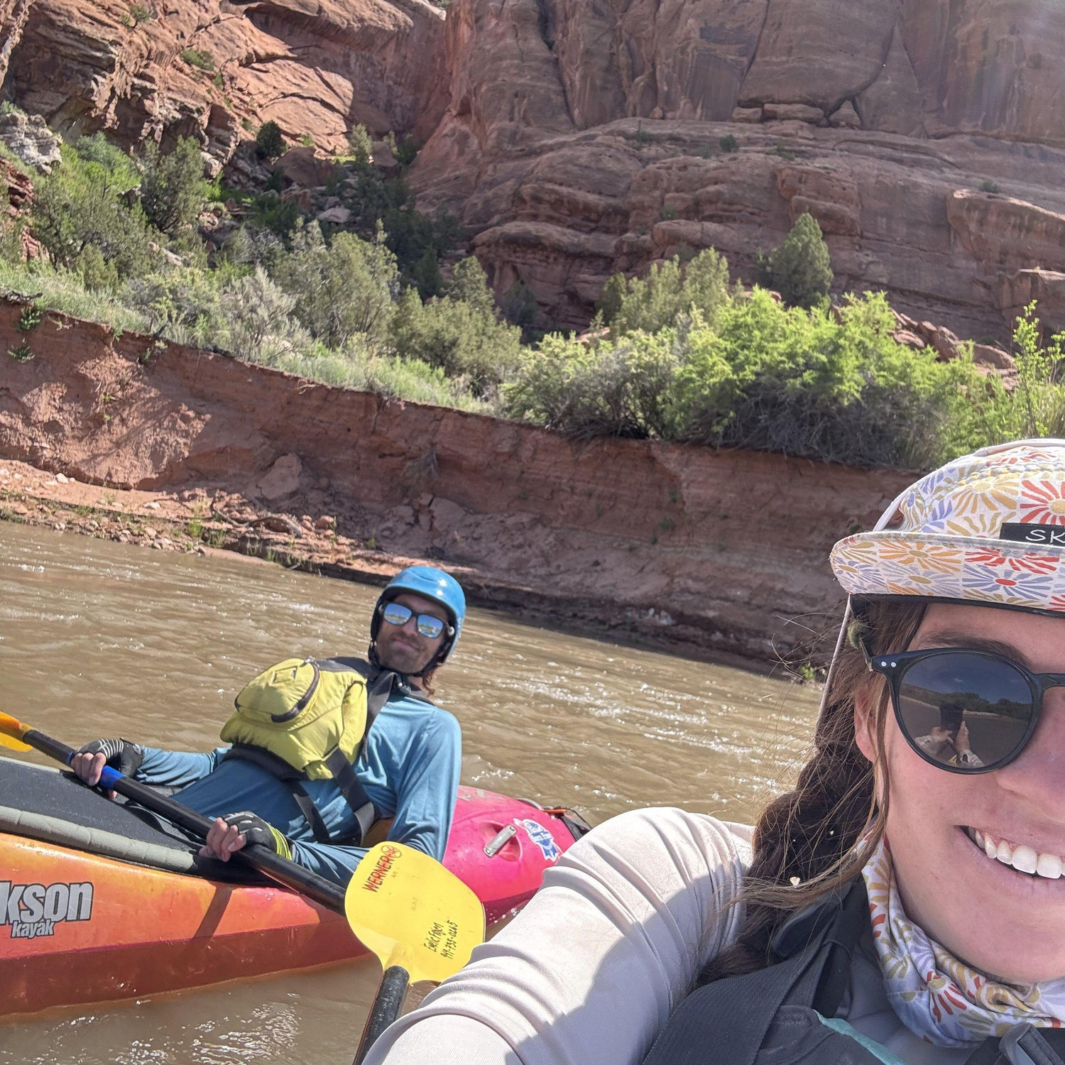 Summer 2024: San Miguel and Dolores River Trip-- little did we know we would be getting married on this river the following year!