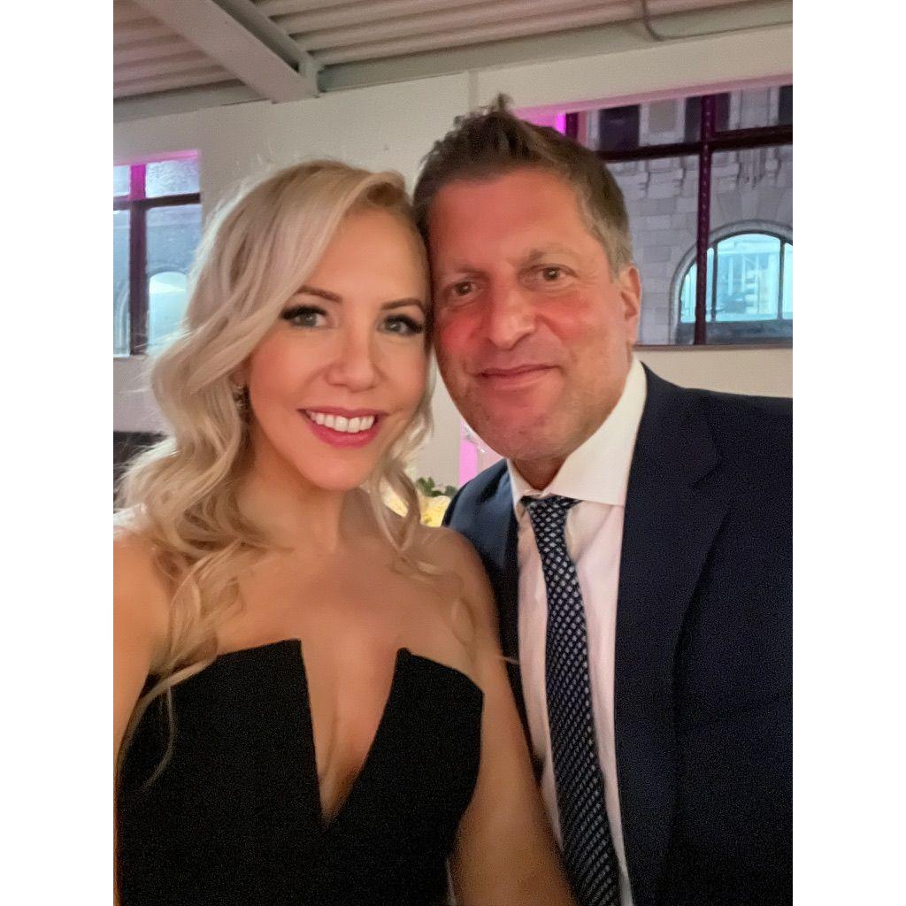 The first wedding we attended together.