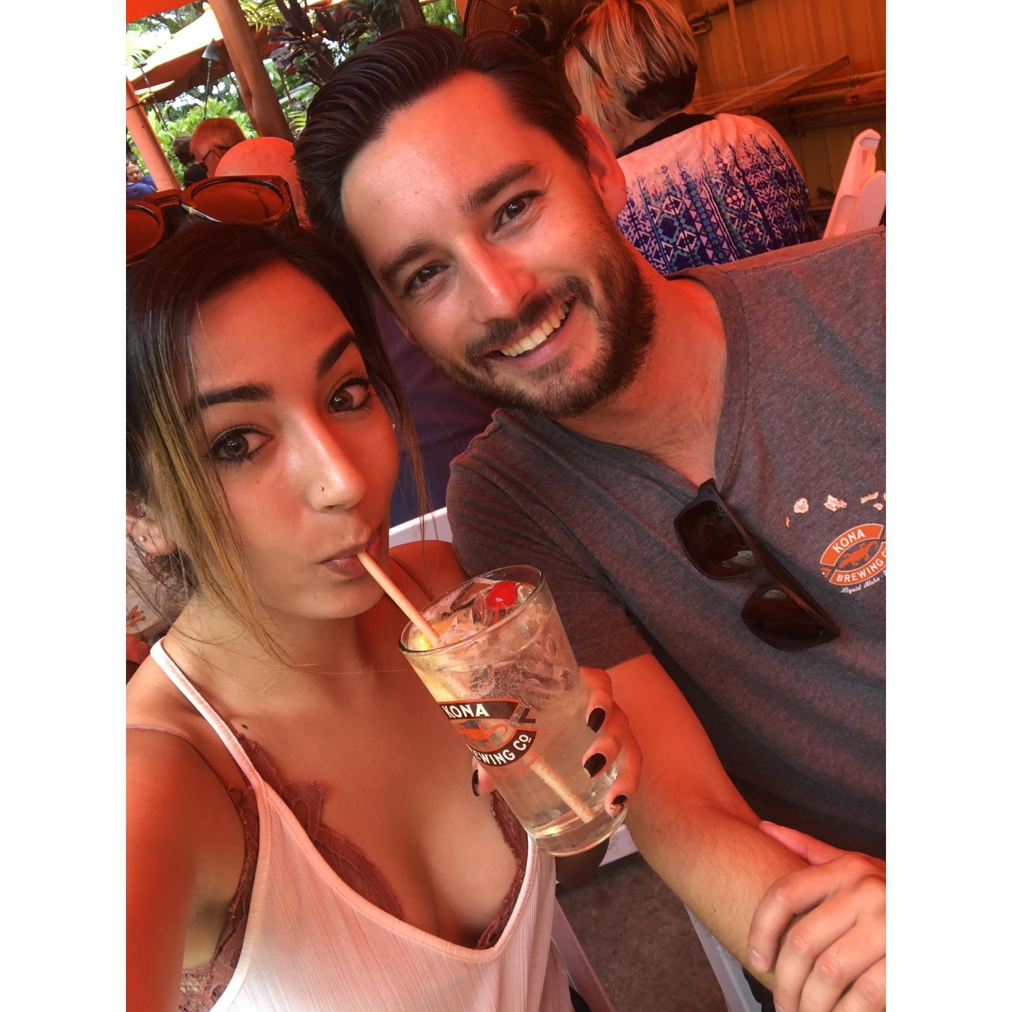 Our first Hawaii trip together!