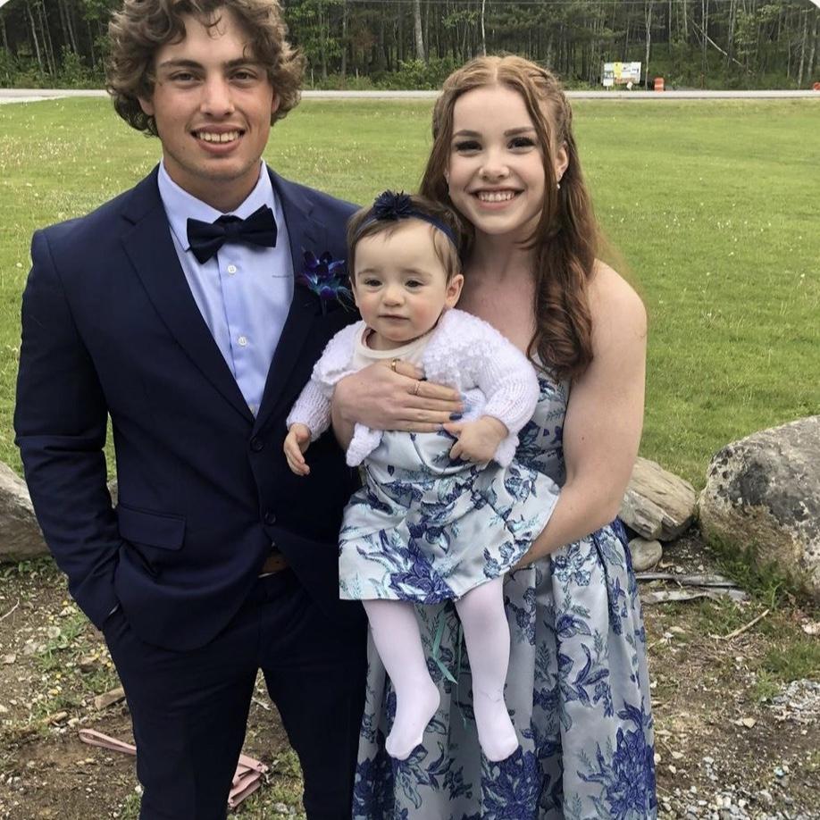 Prom! Of course we made Bryana a matching dress