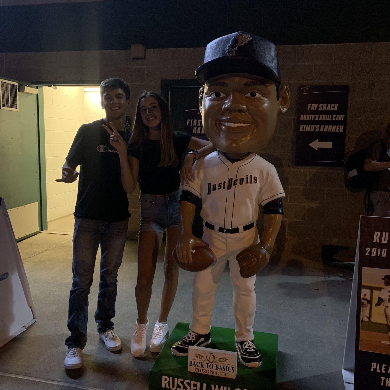 Our first ever photo - August of 2019