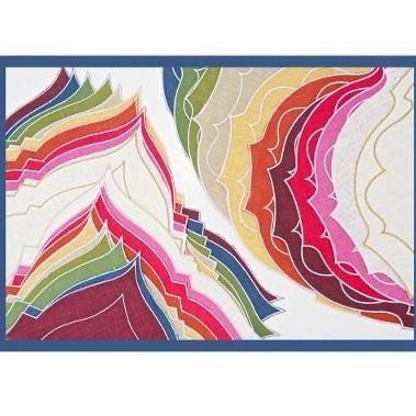 La Gallina Matta Placemats Parentesi Oval Scallop Placemat (Oval) from John Dabbs Ltd.