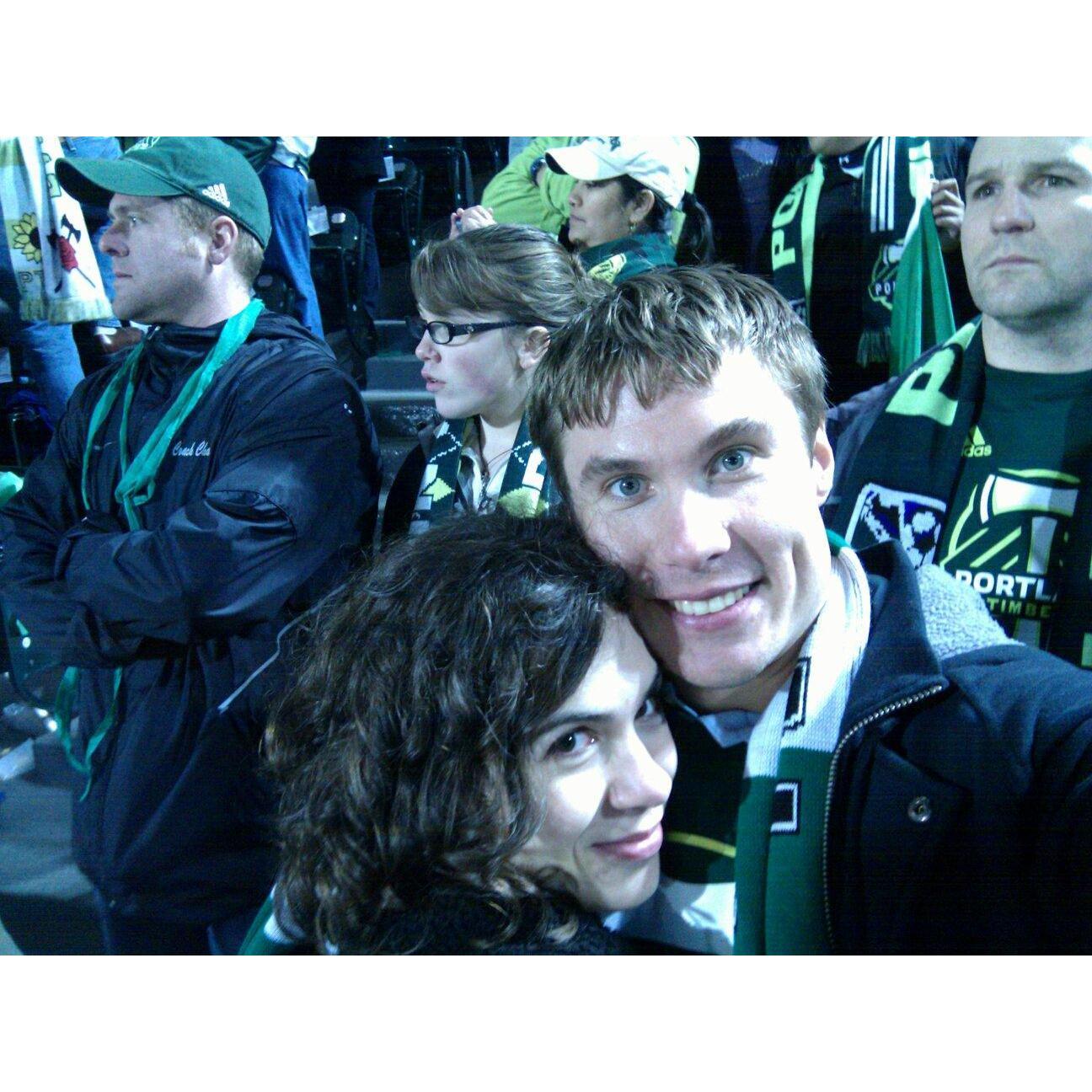 First ever picture together! (2011)