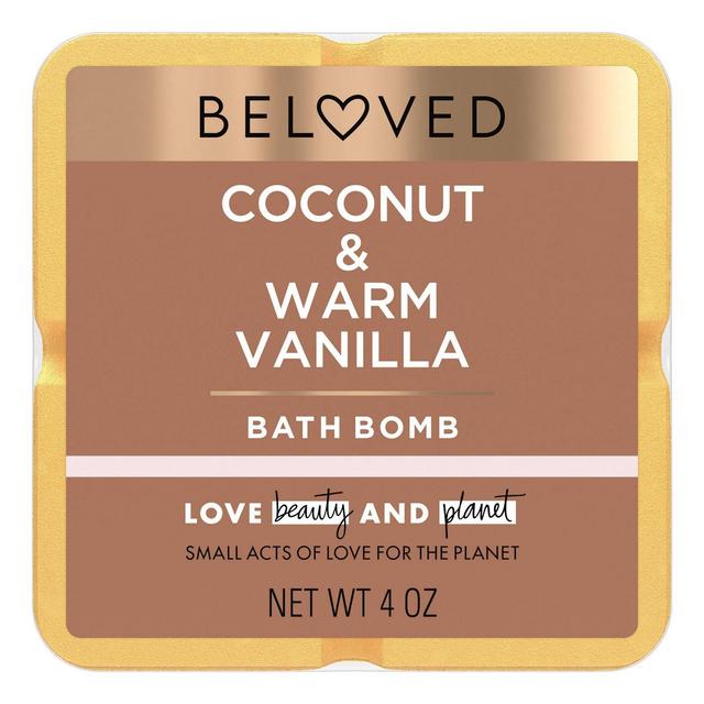 Beloved Coconut & Warm Vanilla Bath Bomb - 1ct/3.9oz
