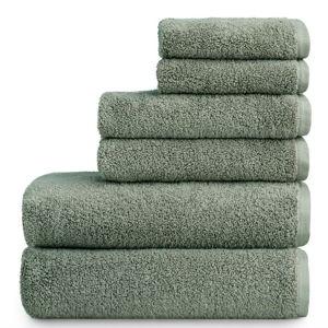 Sonoma Goods For Life® Supersoft 6-piece Bath Towel Set - Green
