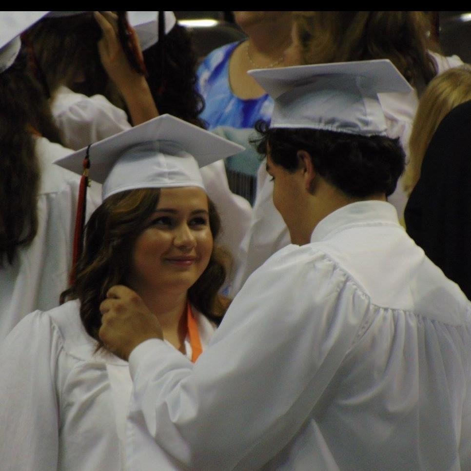 These two knew after graduation that the distance would not make things easy. But they made it work!