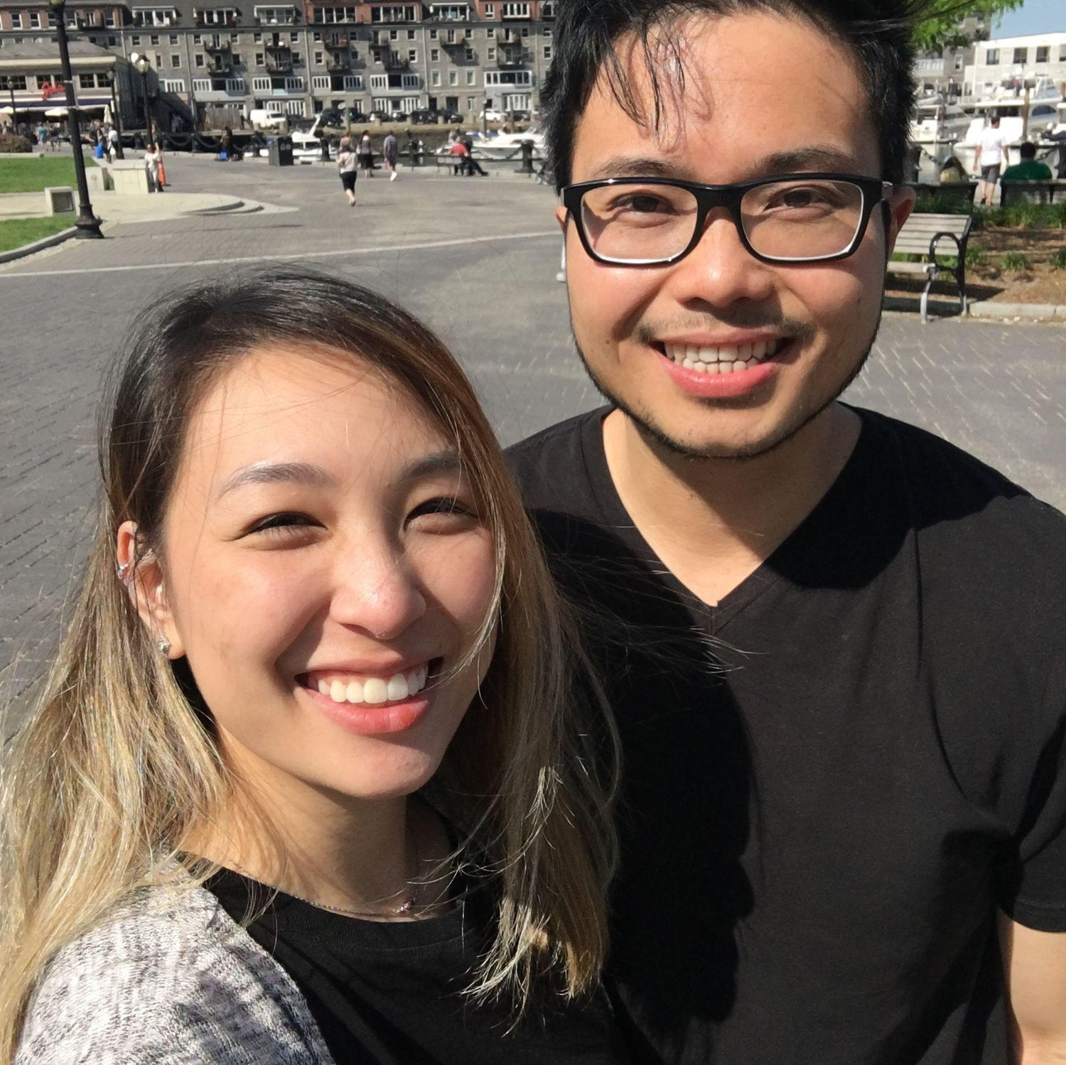 Officially started dating during Tee's first visit to Boston 06-17-2016.