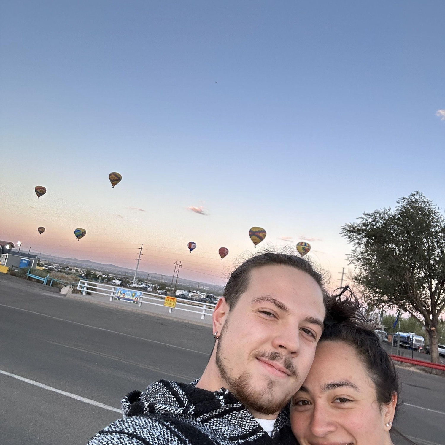 First time at the Balloon Fiesta