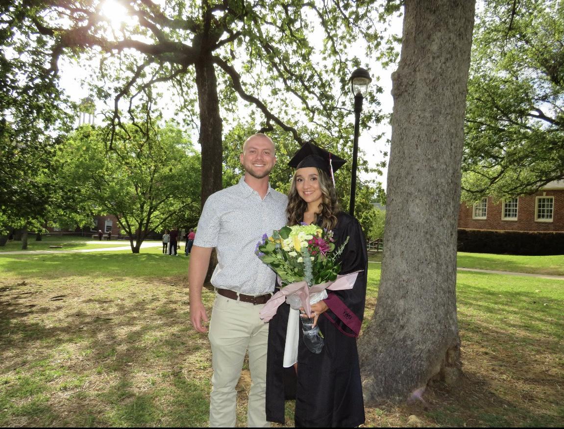 Breanna graduated from TWU.