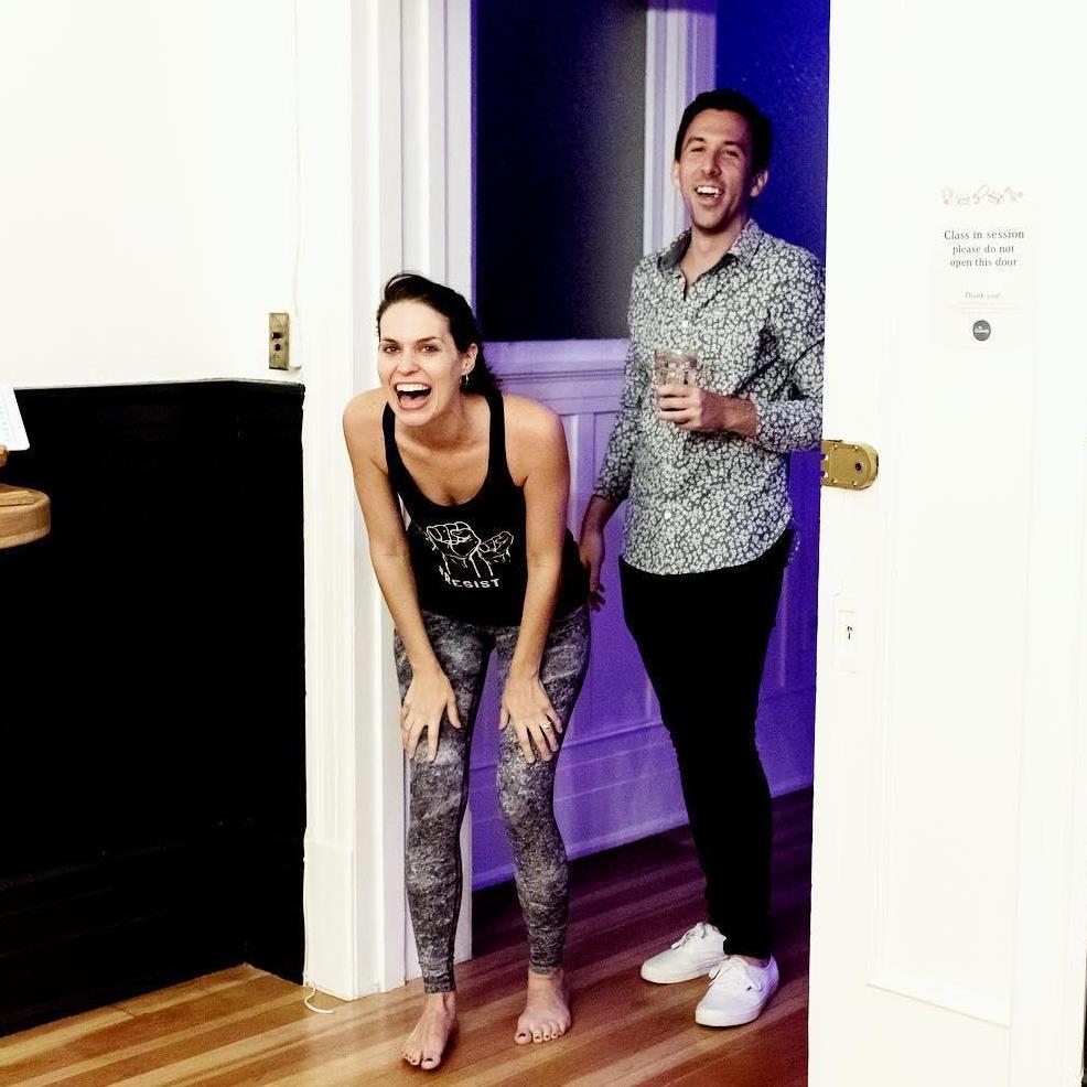 right after the surprise proposal