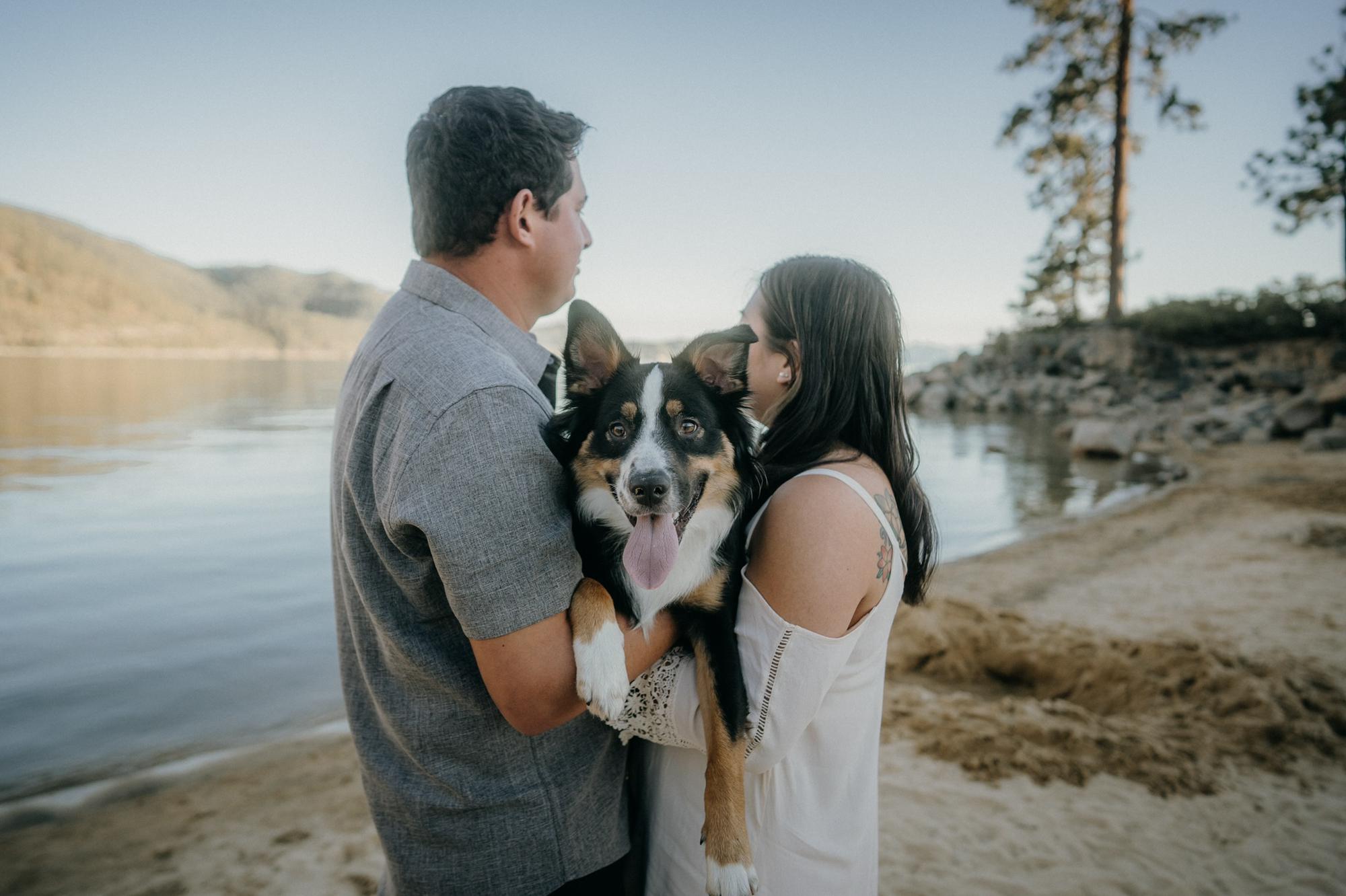 Engagement Photos - Sand Harbor Beach, Lake Tahoe