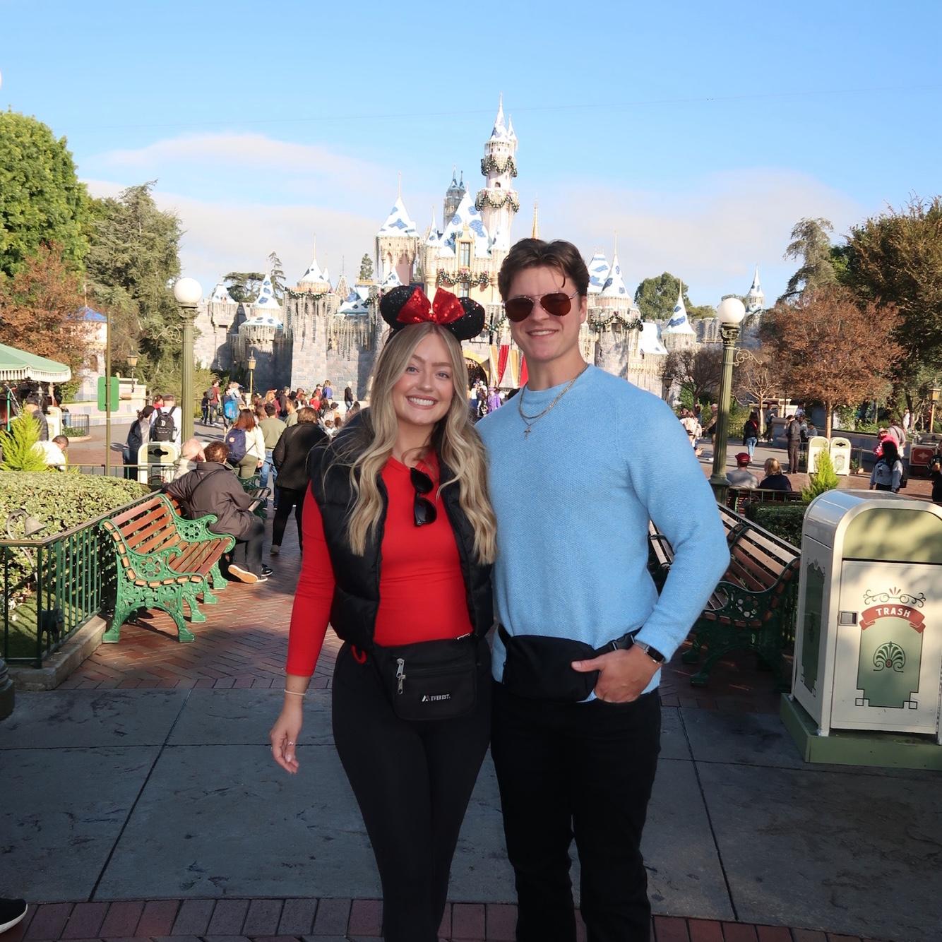 Our first Disney trip together