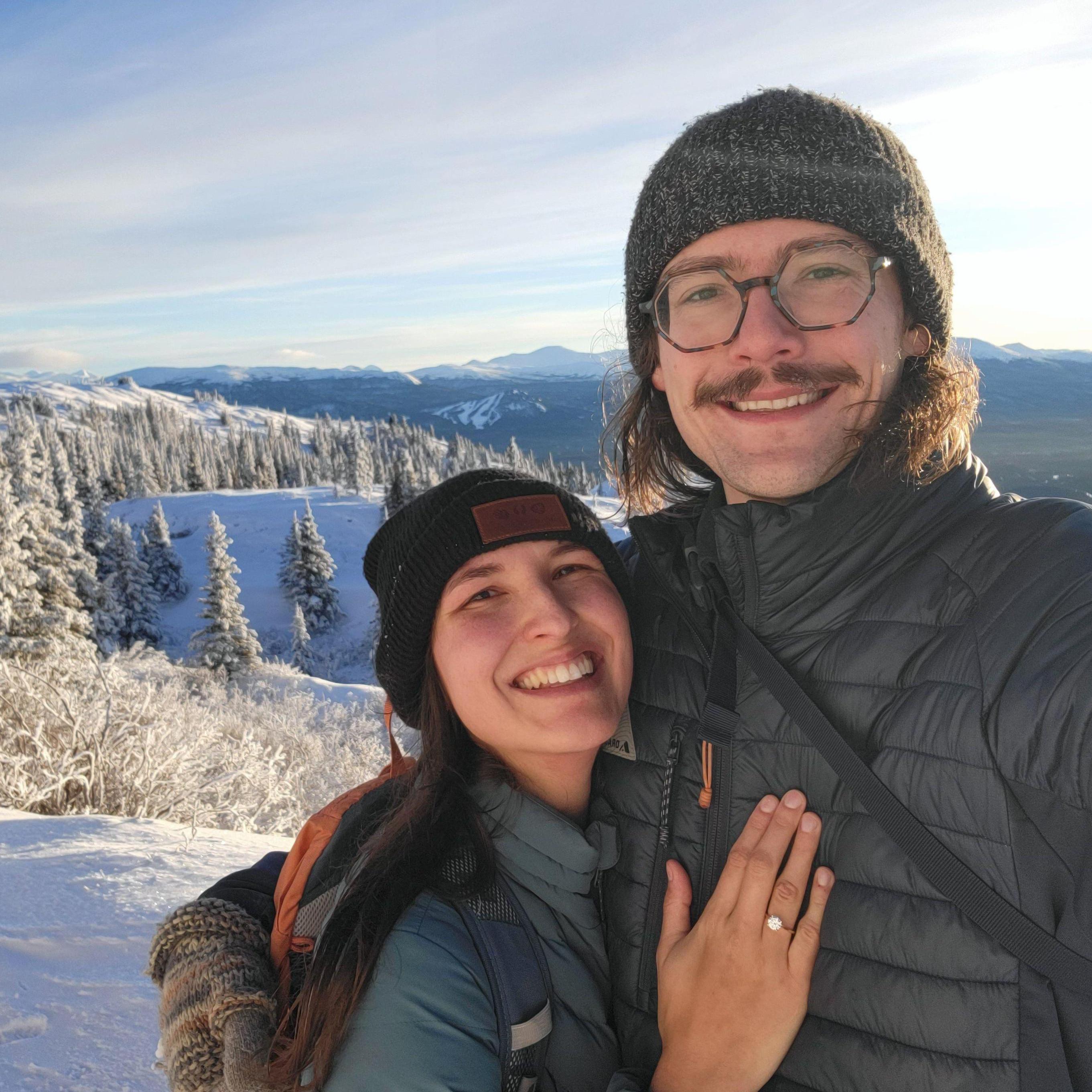 From the day we got engaged on top of Grey Mountain