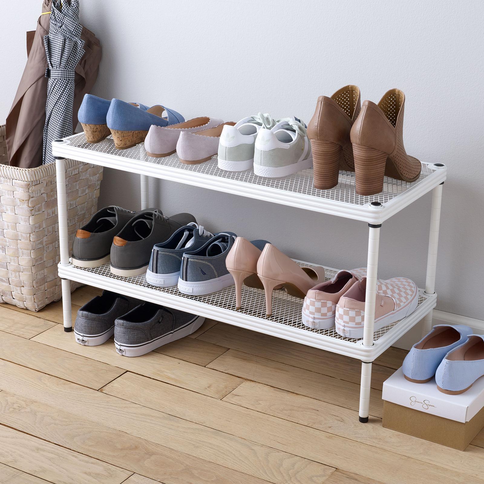 Design Ideas, MeshWorks Shelving Shoe Shelf Zola