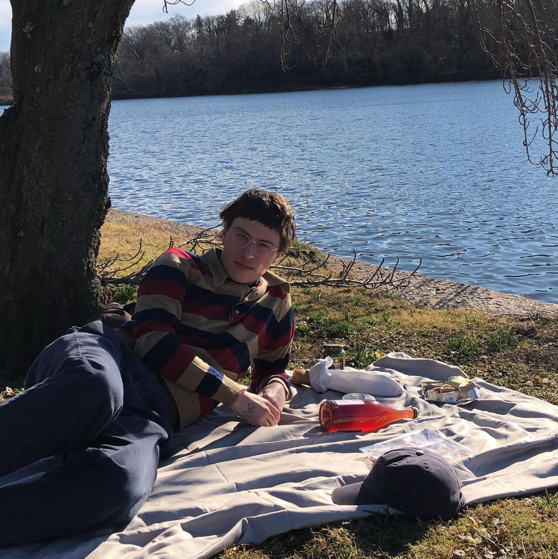 January river picnic 2020