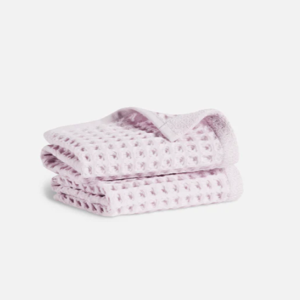 Dreamweave Waffle Washcloths | Pale Lilac | Set of 2